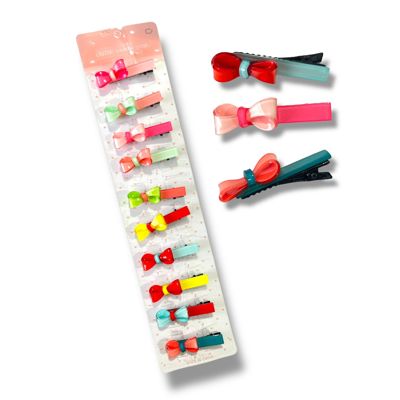 Broche pico metalico acrilico x10 1056-1