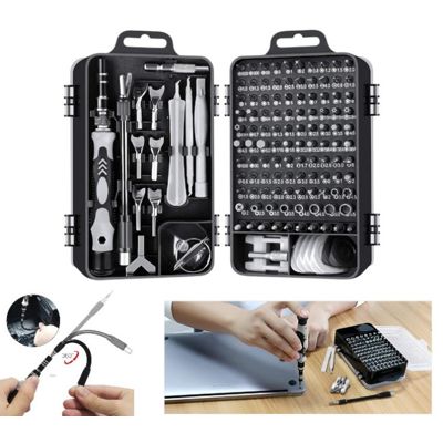 Set Destornillador Precision 115 En 1