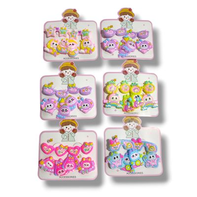 Broches aplique Labubu x6 2008-4