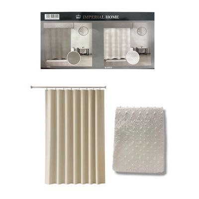 Cortina de Baño Embossed