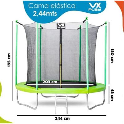 Cama Elastica 2.44 Mts FINAL