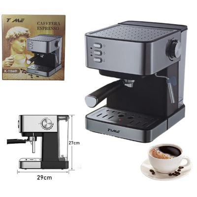 Cafetera Expresso 1.6lt- Time K-113601