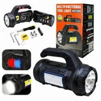 Linterna Multifuncion Recargable