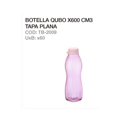 Botella Qubo con tapa