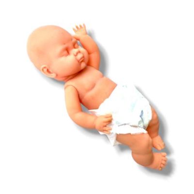 Bebe dormidito en bolsa