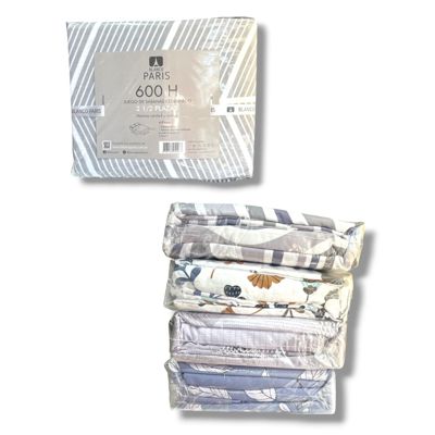 Sabanas Estampada 2 1/2 600H