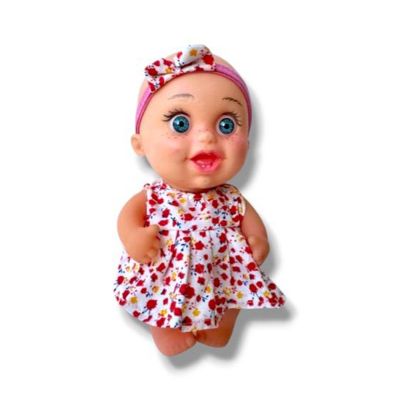 Bebe caritas en bolsa